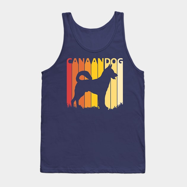 Vintage Canaan Dog Tank Top by GWENT